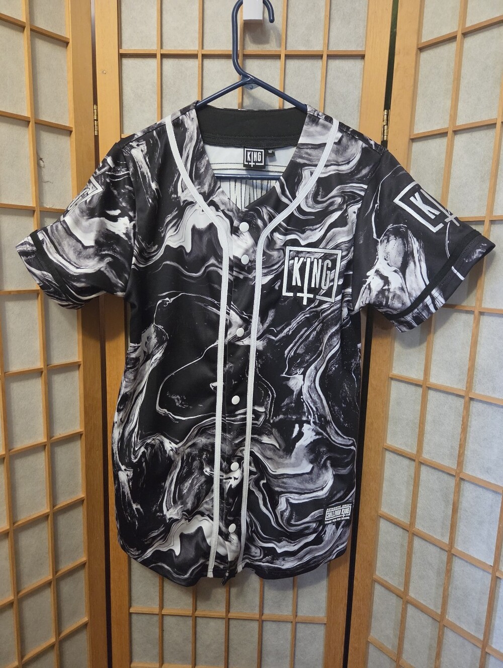 Sullivan King Thank You For Raging Black And White Jersey Size Medium